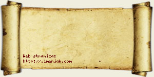 Andreja Mošorinac vizit kartica